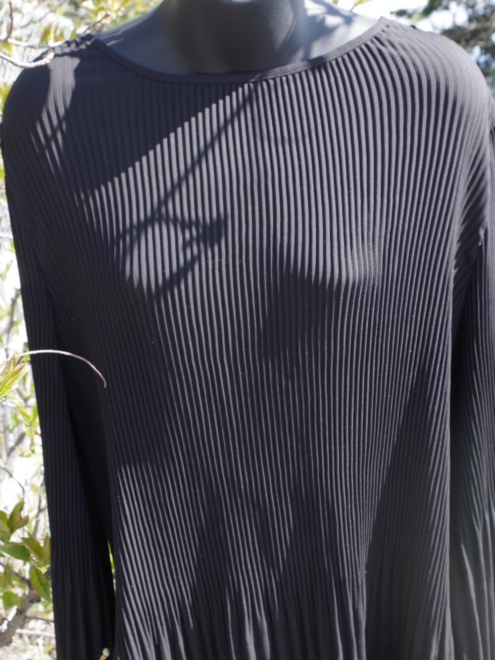 Black Part Shear Ladies Blouse By A Vintage